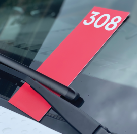 Drive-thru Car Numbers