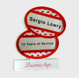 Name Tag Icon Award